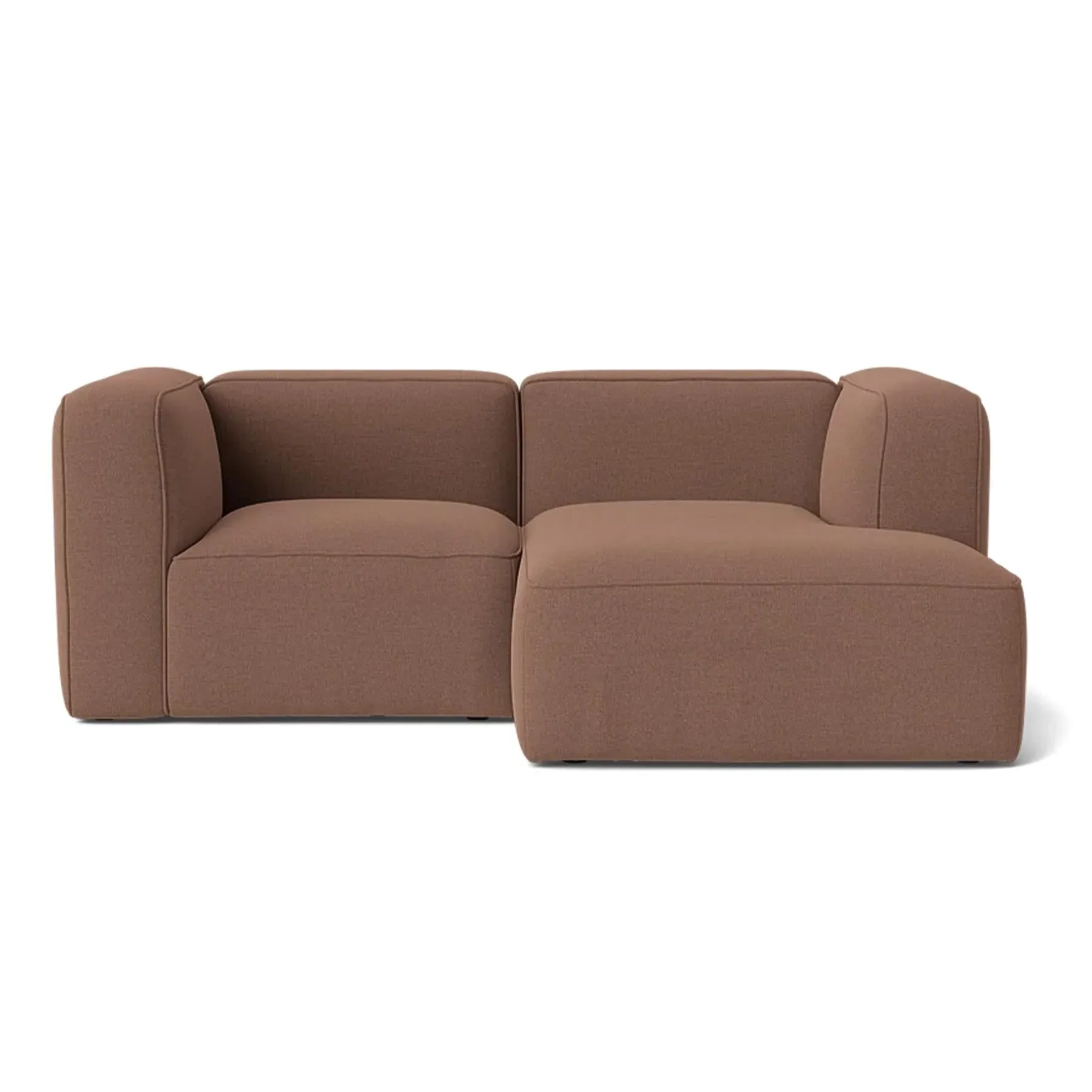 Basecamp Small Sofa with Chaise - Re-wool