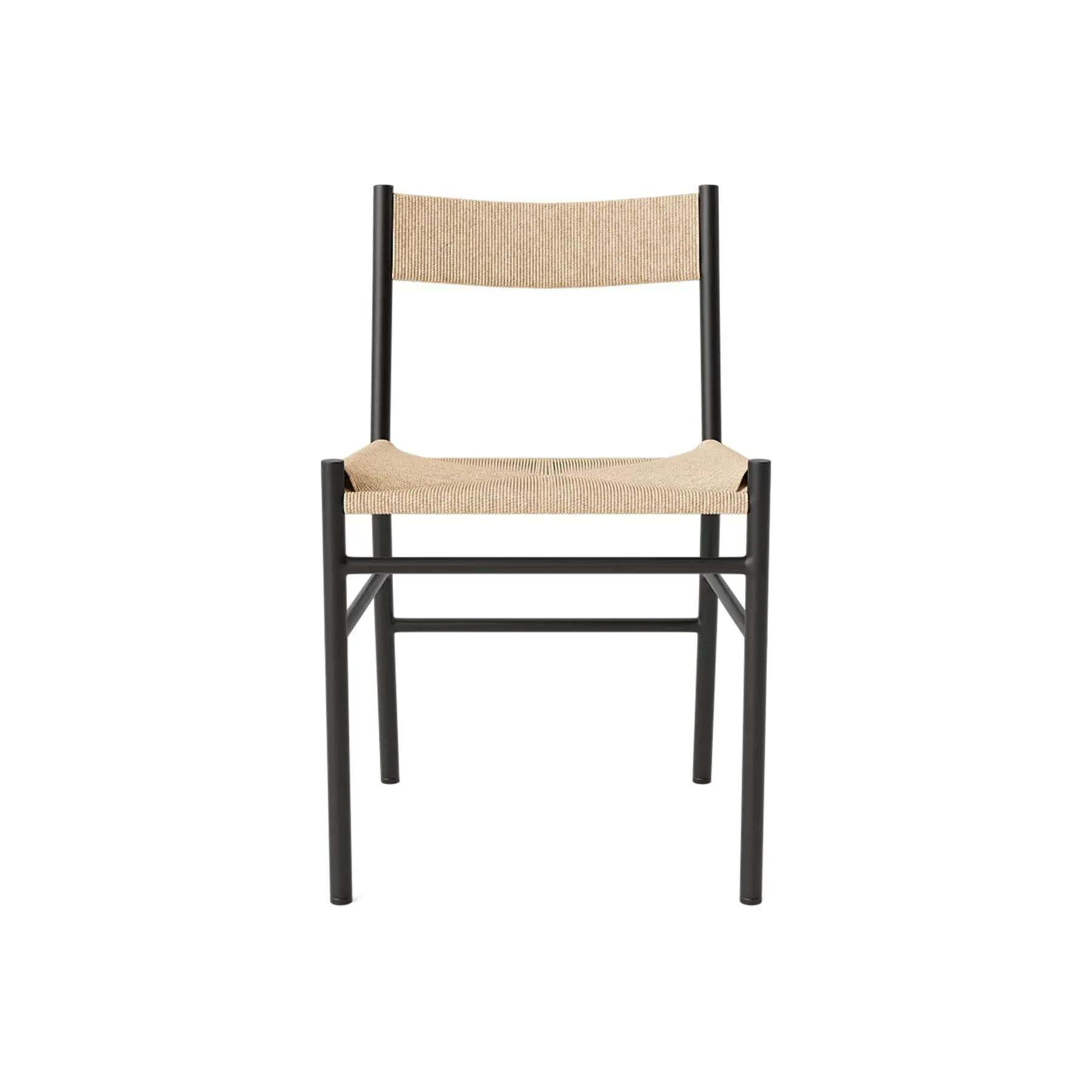 Cord Dining Chair - Black Steel image