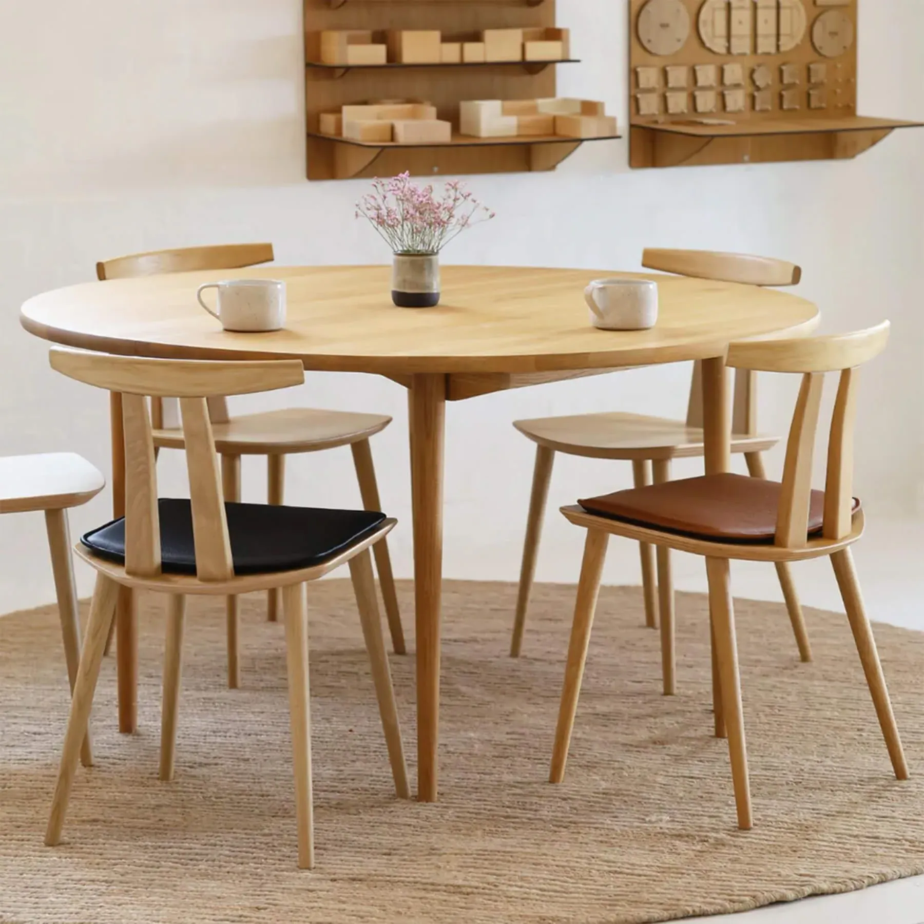 Dining Chair Cushion - Cognac, Leather