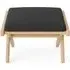 Goliat Stool - Black, Spoor Leather