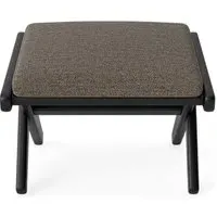 Goliat Stool - Nature Boucle, Black Oak