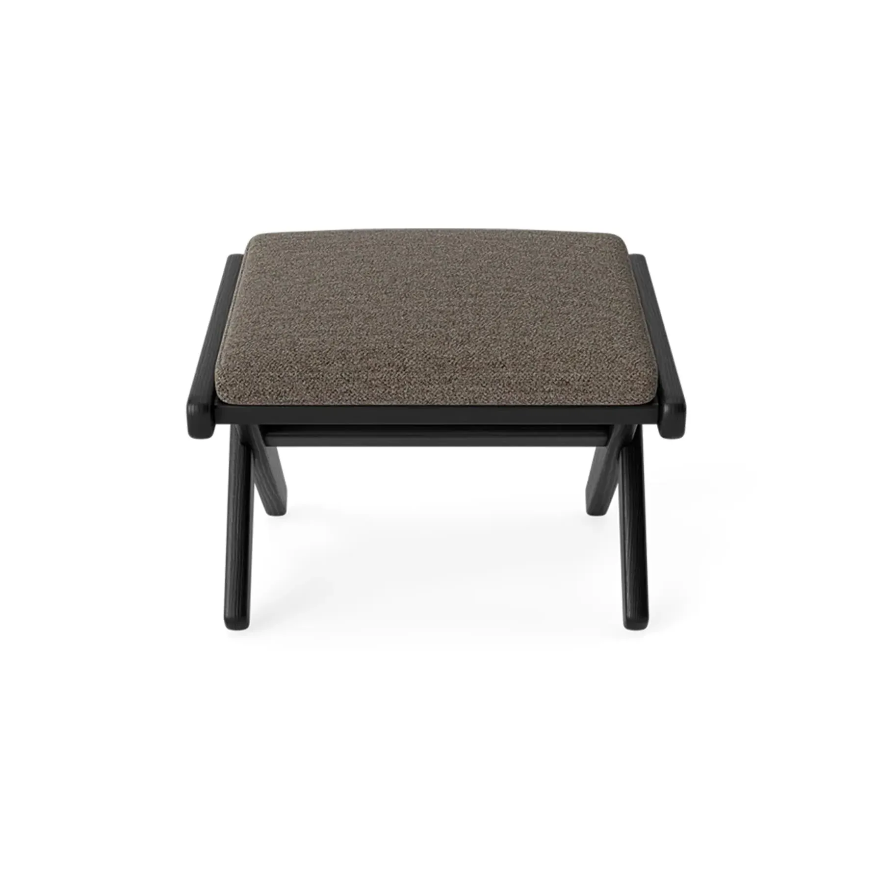 Goliat Stool - Nature Boucle, Black Oak