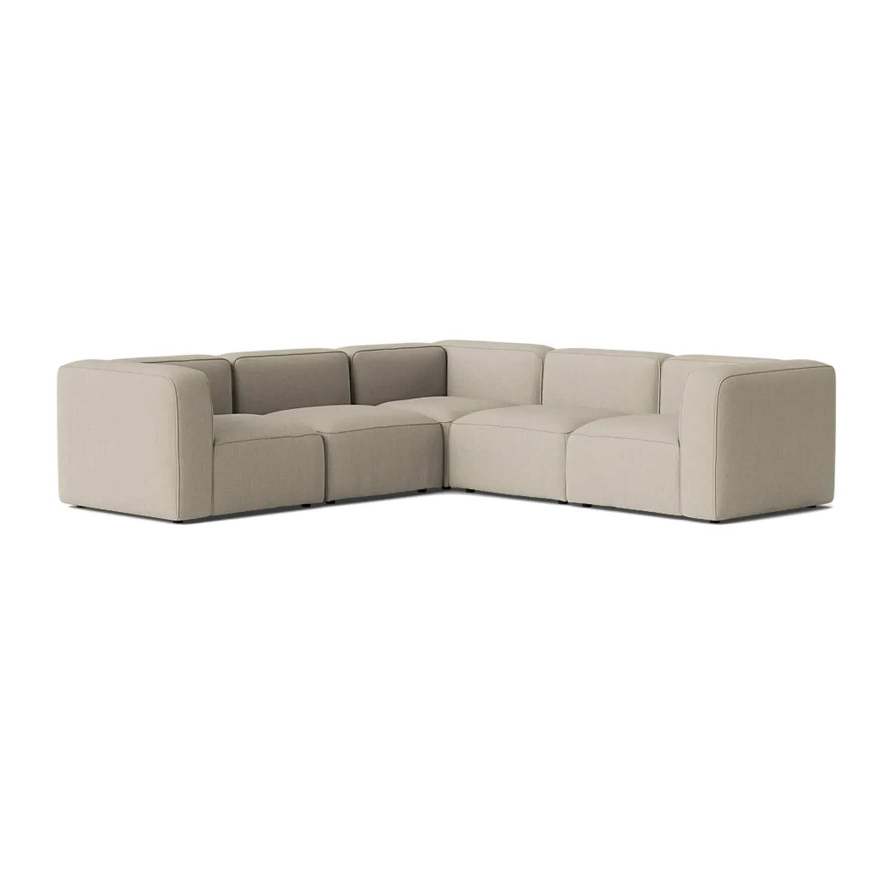L-Shaped Corner Sofa Modular - Hallingdal Fabric image
