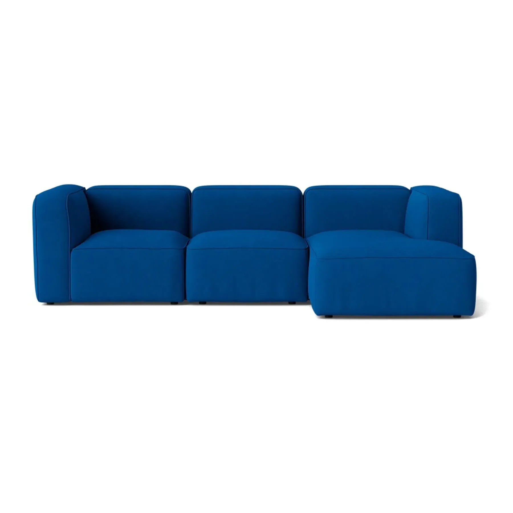 L-Shaped Sofa with Chaise Longue - Fabric