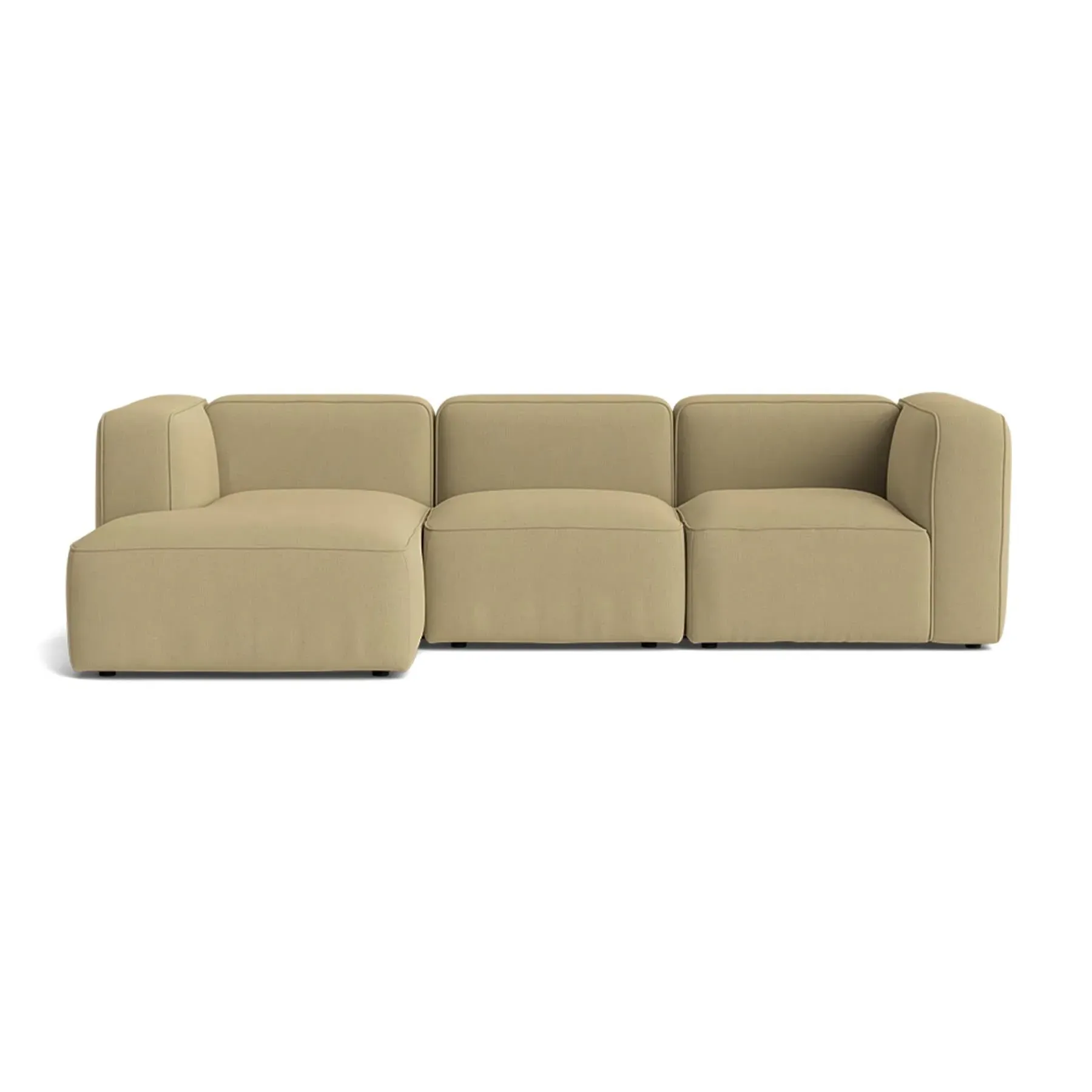 L-Shaped Sofa with Chaise Longue - Fabric