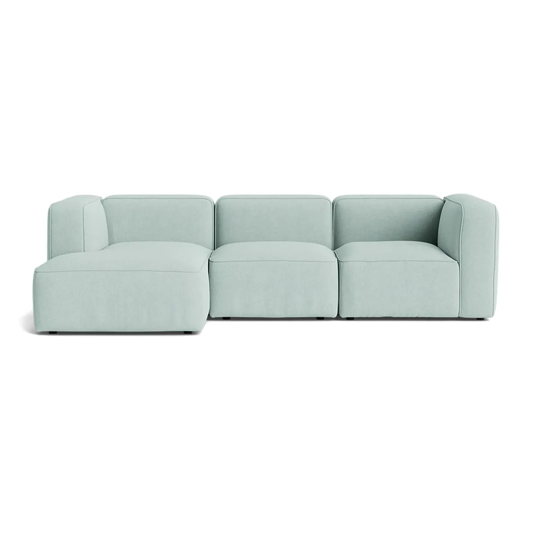 L-Shaped Sofa with Chaise Longue - Fabric