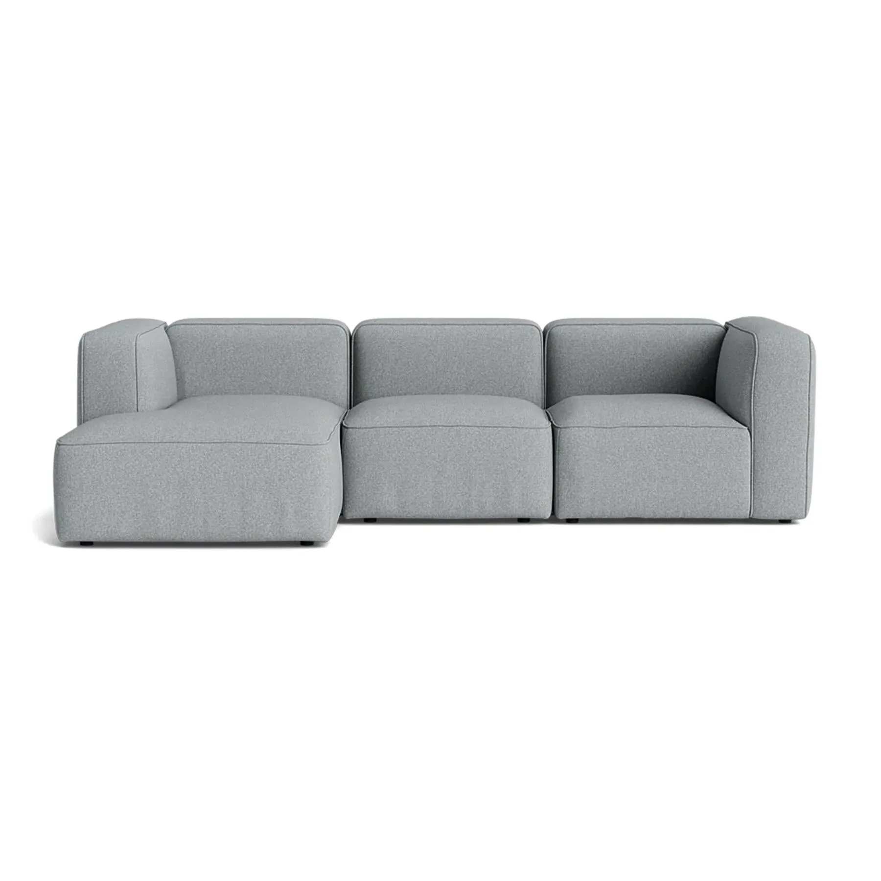 L-Shaped Sofa with Chaise Longue - Fabric