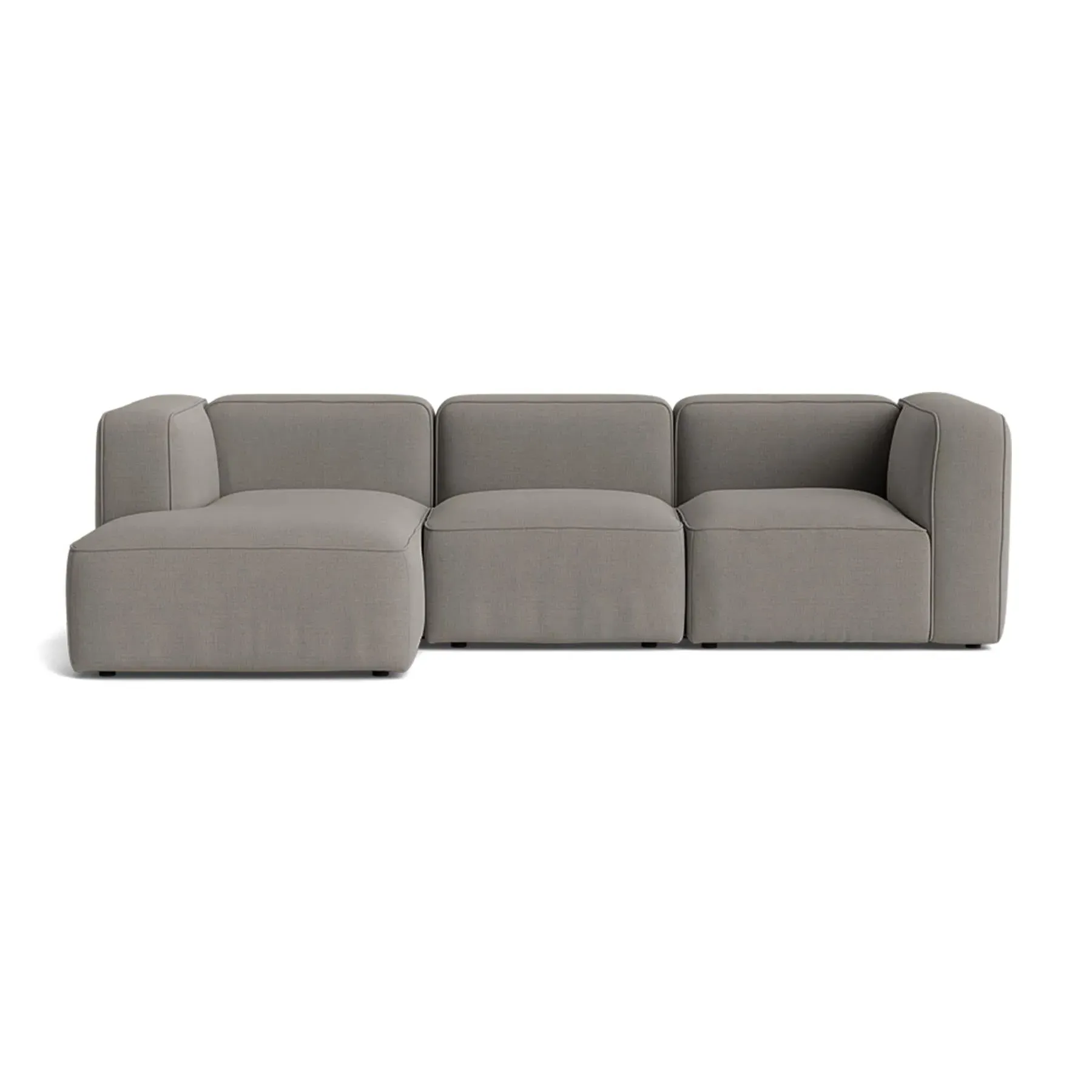 L-Shaped Sofa with Chaise Longue - Fabric