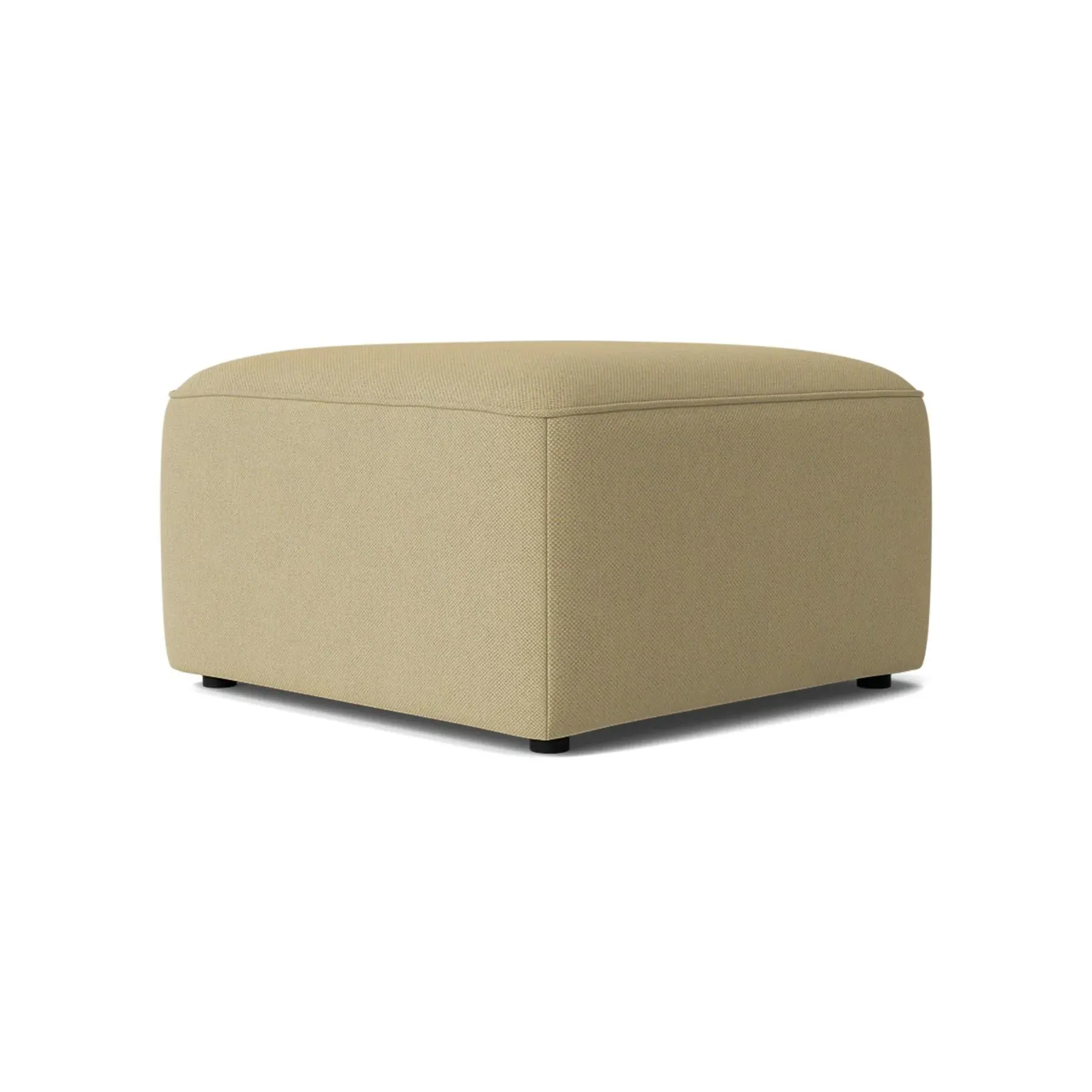 Medium Pouf Ottoman - Fiord 422, Fabric