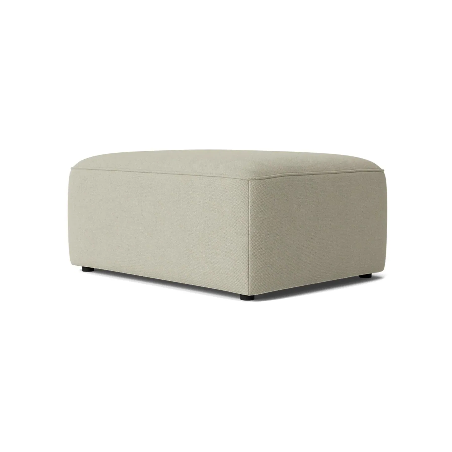 Medium Pouf Ottoman - Re-wool