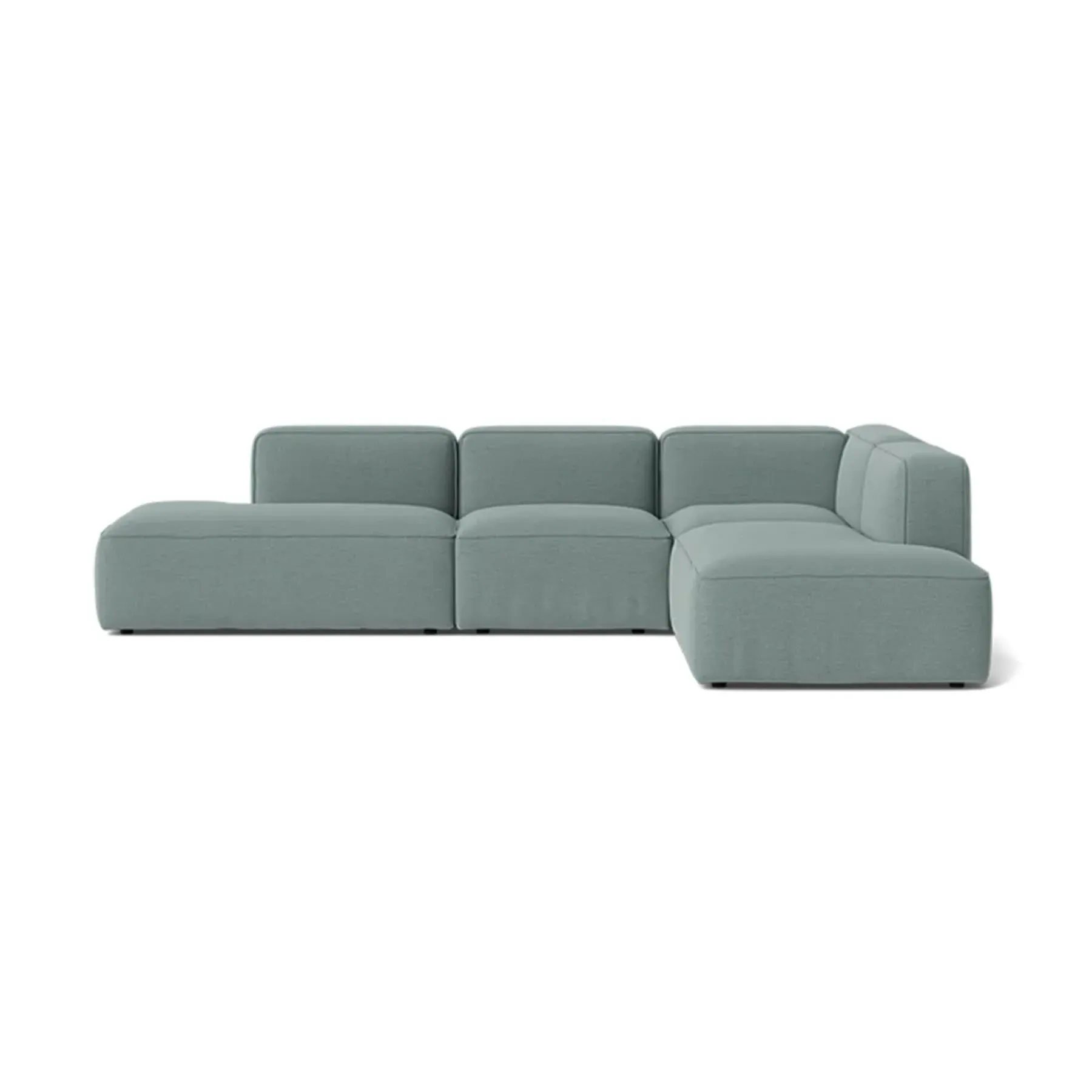 Modular Sofa with Open Ends - Re-wool