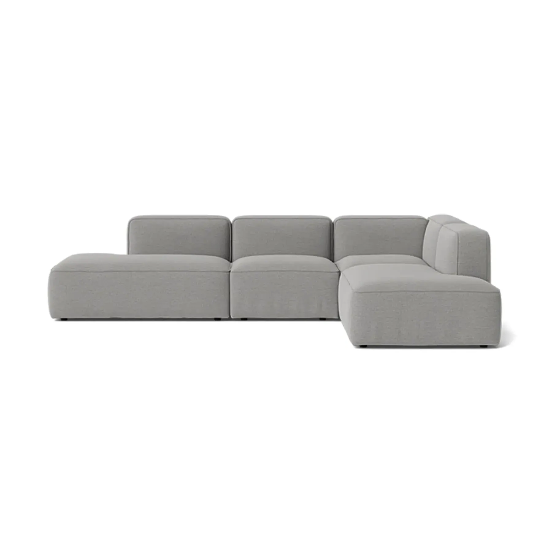 Modular Sofa with Open Ends - Re-wool