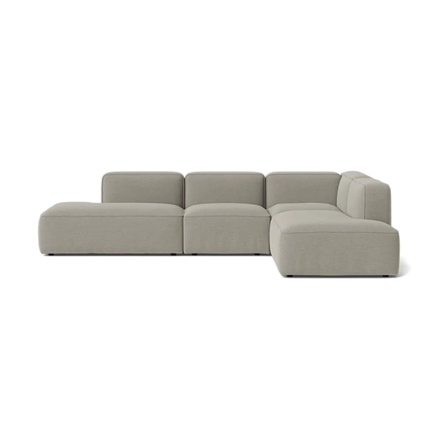 Modular Sofa with Open Ends - Re-wool image