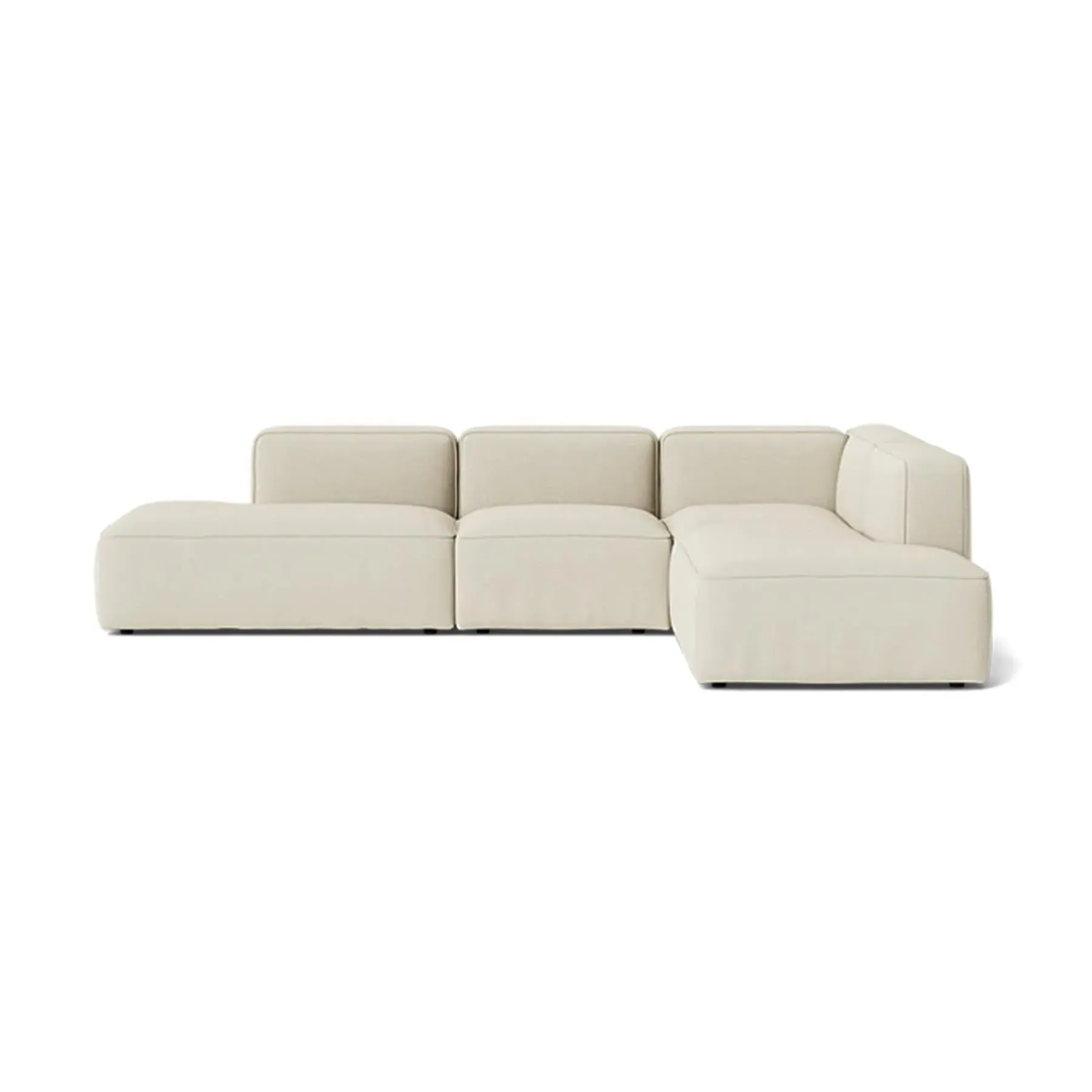 Modular Sofa with Open Ends - Vidar Fabric