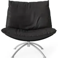 Primetime Swivel Armchair - Anthracite, Leather