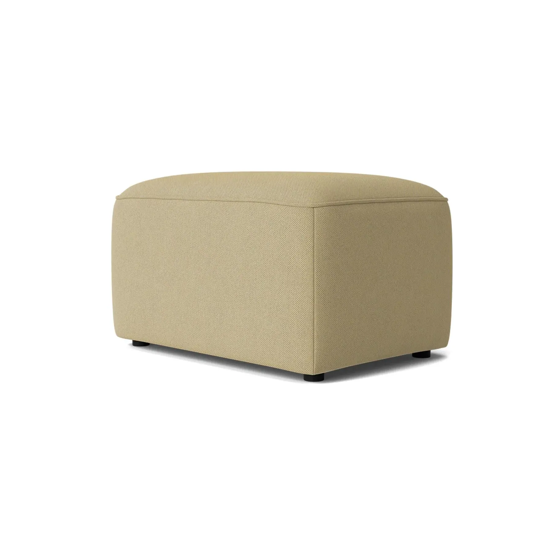 Small Pouf Ottoman - Fiord 422, Fabric image