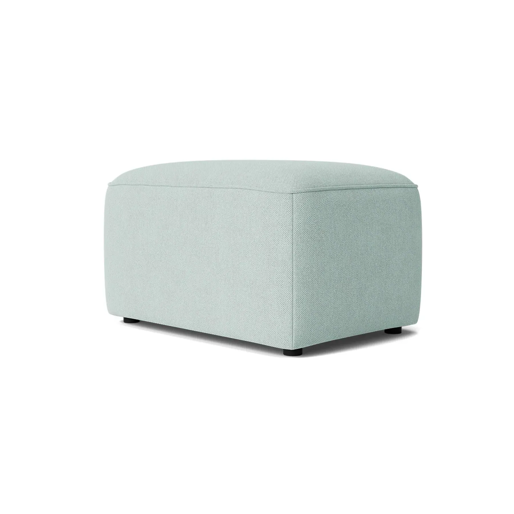 Small Pouf Ottoman - Fiord 721, Fabric image