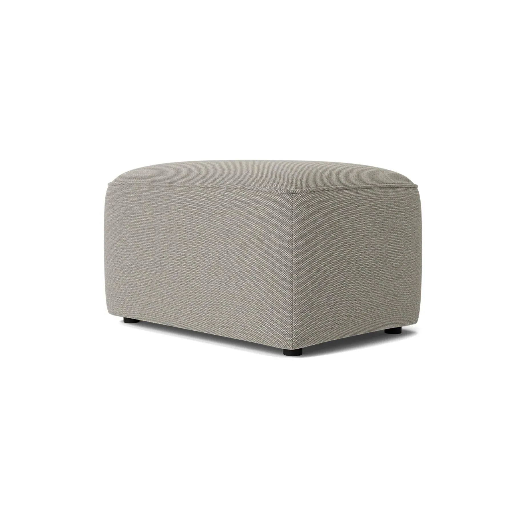 Small Pouf Ottoman - Re-wool image