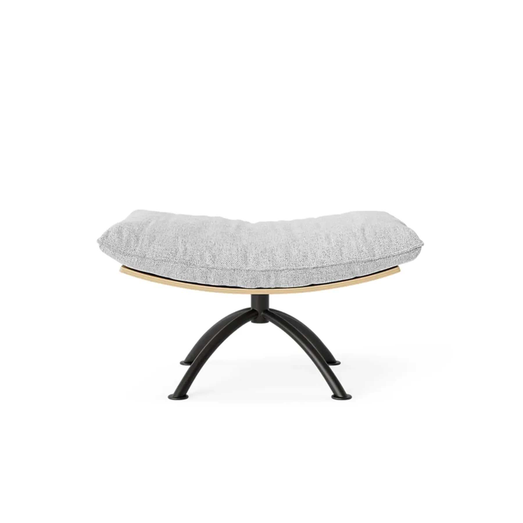 Swivel Stool with Cushion - Natural Oak