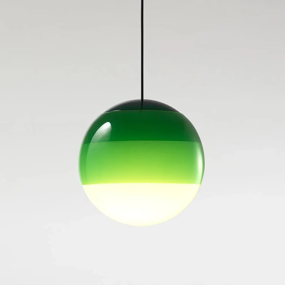 Large Pendant Light with Gradient Effect - White