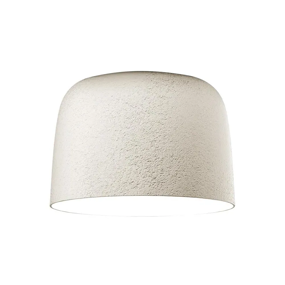 Medium Bell Ceiling Light - White