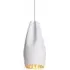 Pleat Box Pendant Light - White, Ceramic