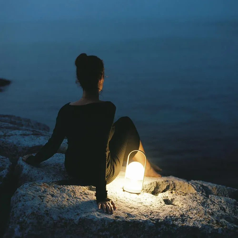 Portable Table Lamp Rechargeable - Blue