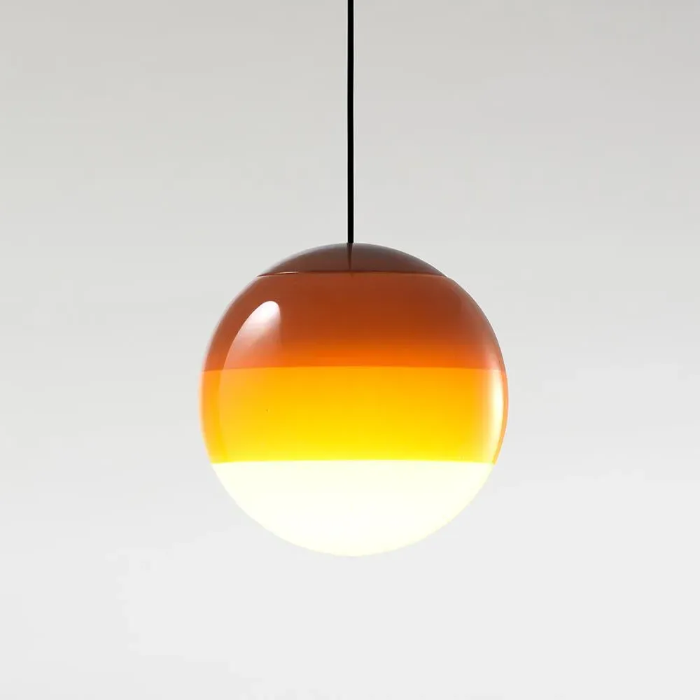 Small Pendant Light with Gradient - Blue