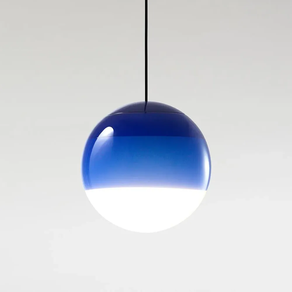 Small Pendant Light with Gradient - Blue image