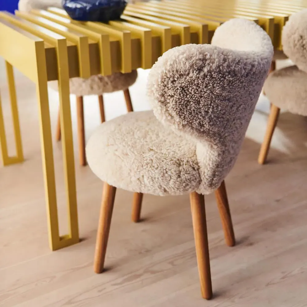 Upholstered Dining Chair with Arms - Sahara