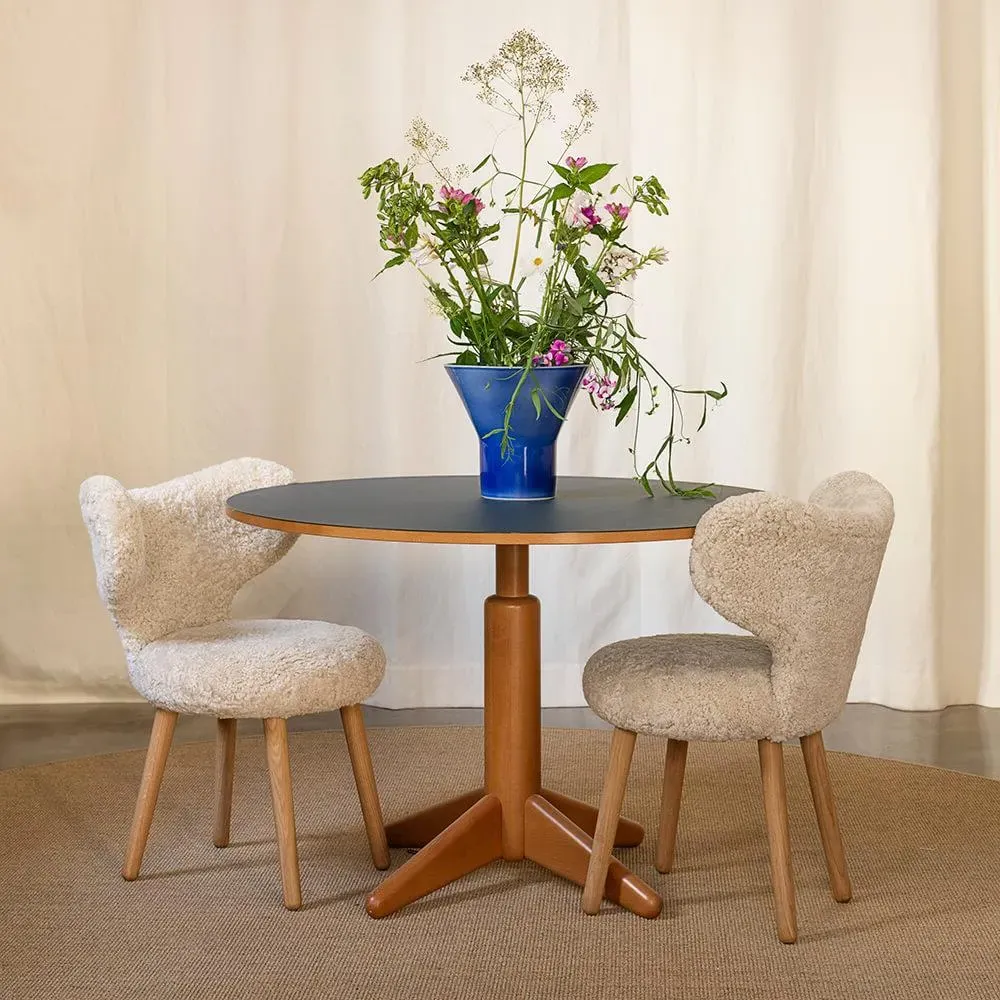 Upholstered Dining Chair with Arms - Sahara