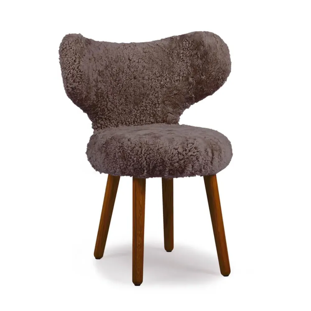 Upholstered Dining Chair with Arms - Sahara