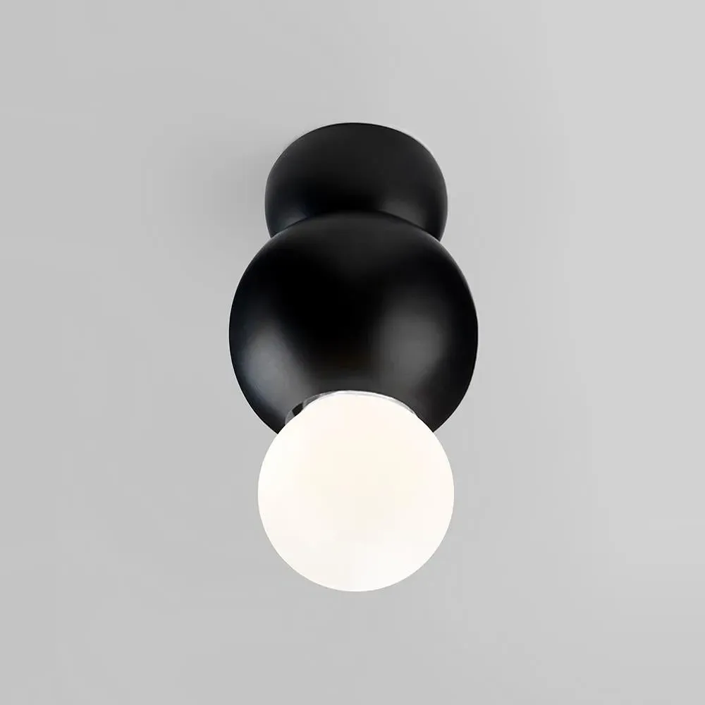 Ball Ceiling Light with Diffuser - Brass, Metal