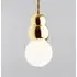 Large Ball Pendant Light - Brass, Metal