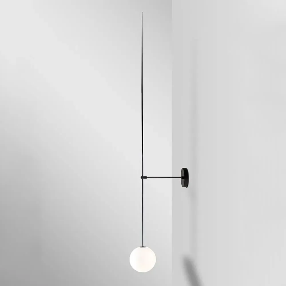 Mobile Chandelier 10 Wall Light - Opaline Glass image