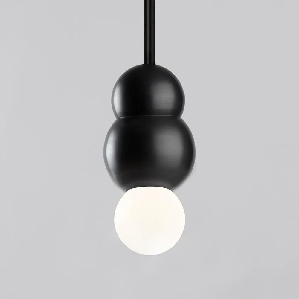 Small Ball Pendant Light - Brass, Metal