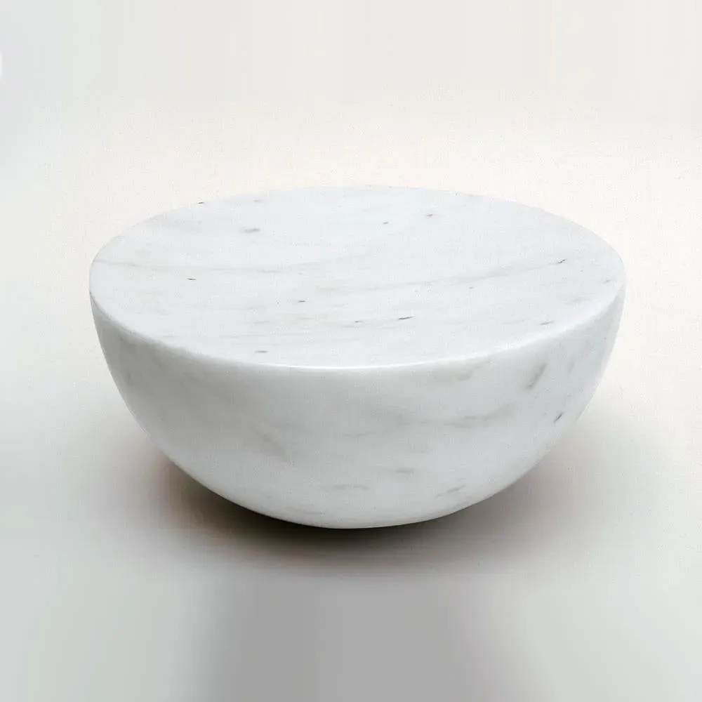 Small Meditation Stool - Black, Marquina Marble