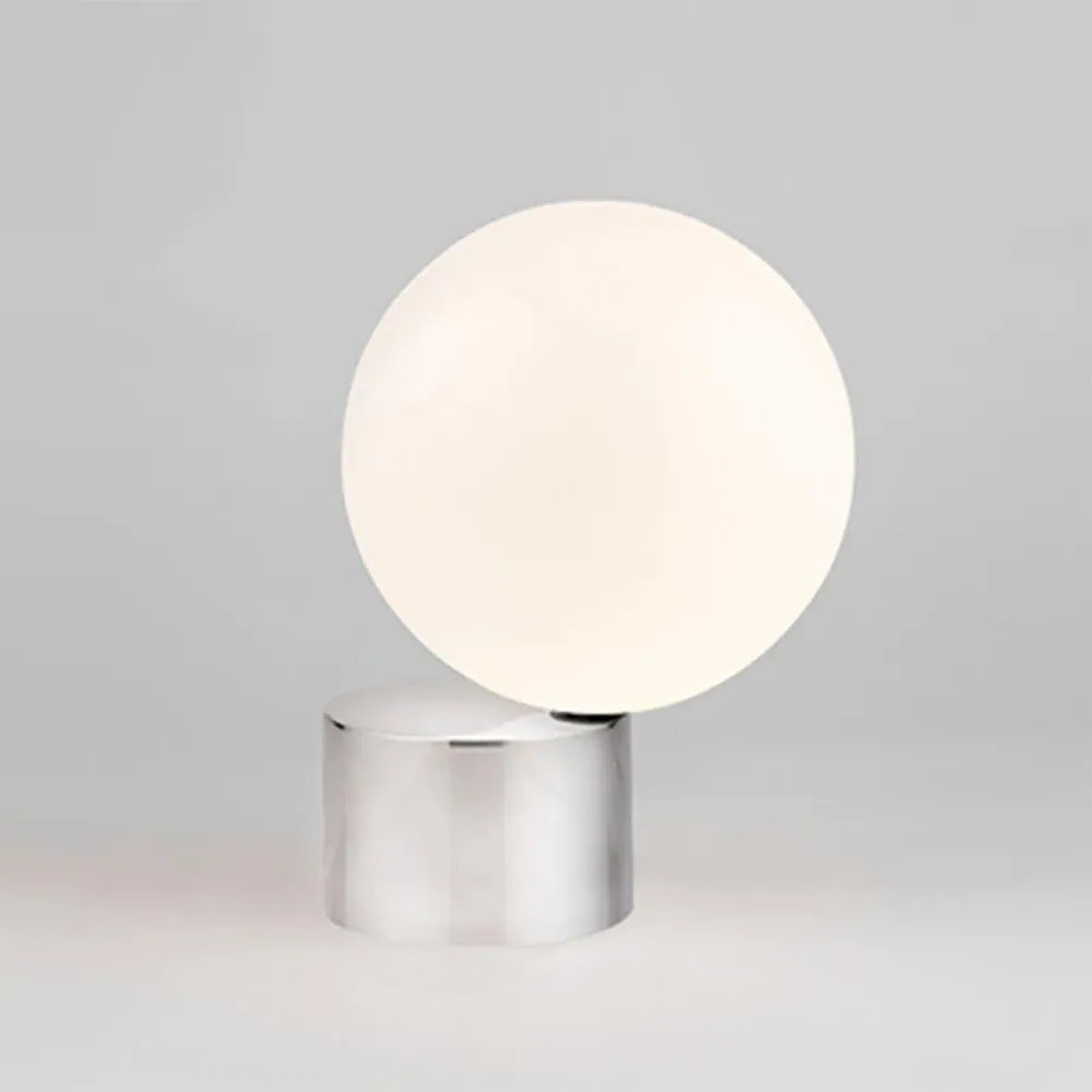 Table Lamp with Opal Glass - Brass