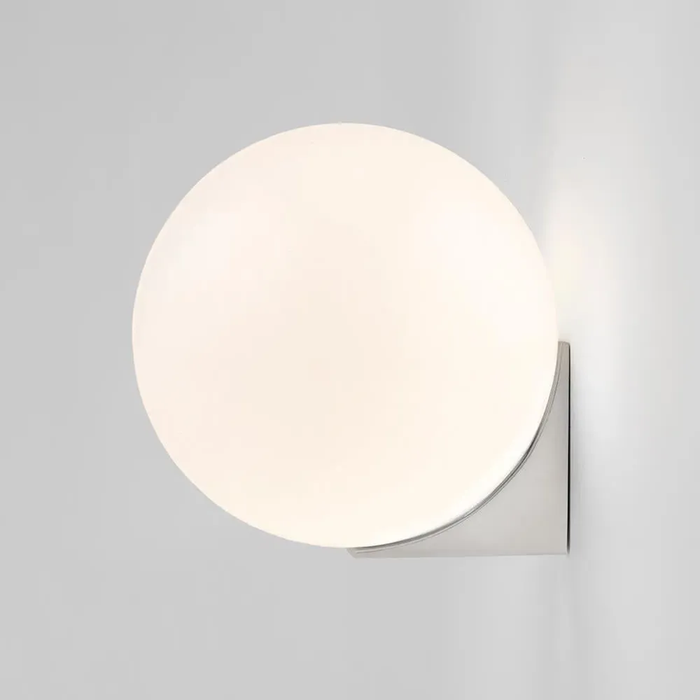 Wall Sconce with Globe - Brass, Glass