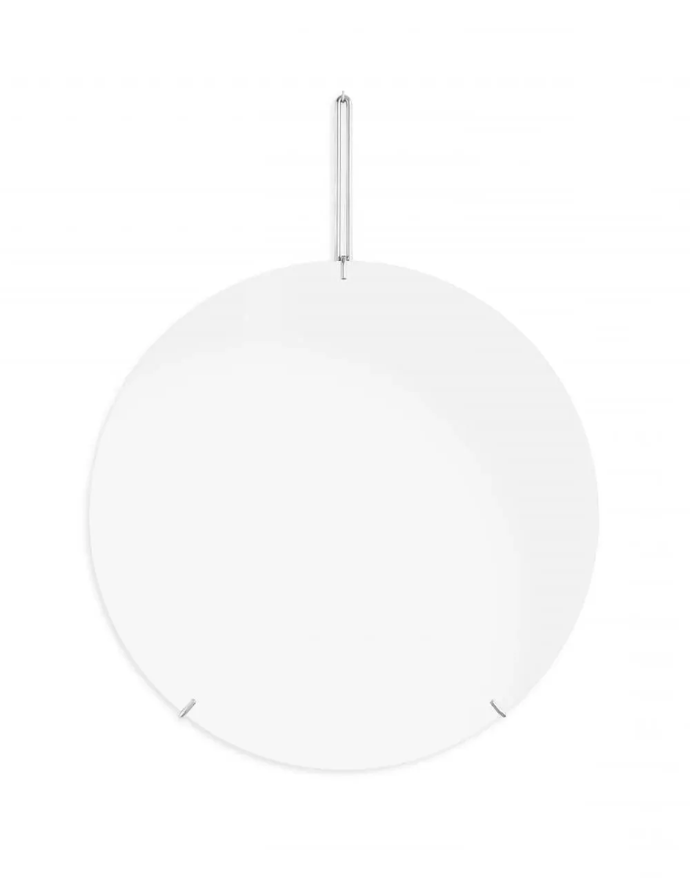 Medium Wall Mirror - Chrome, Metal