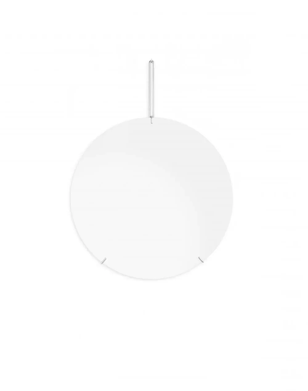 Medium Wall Mirror - Chrome, Metal image