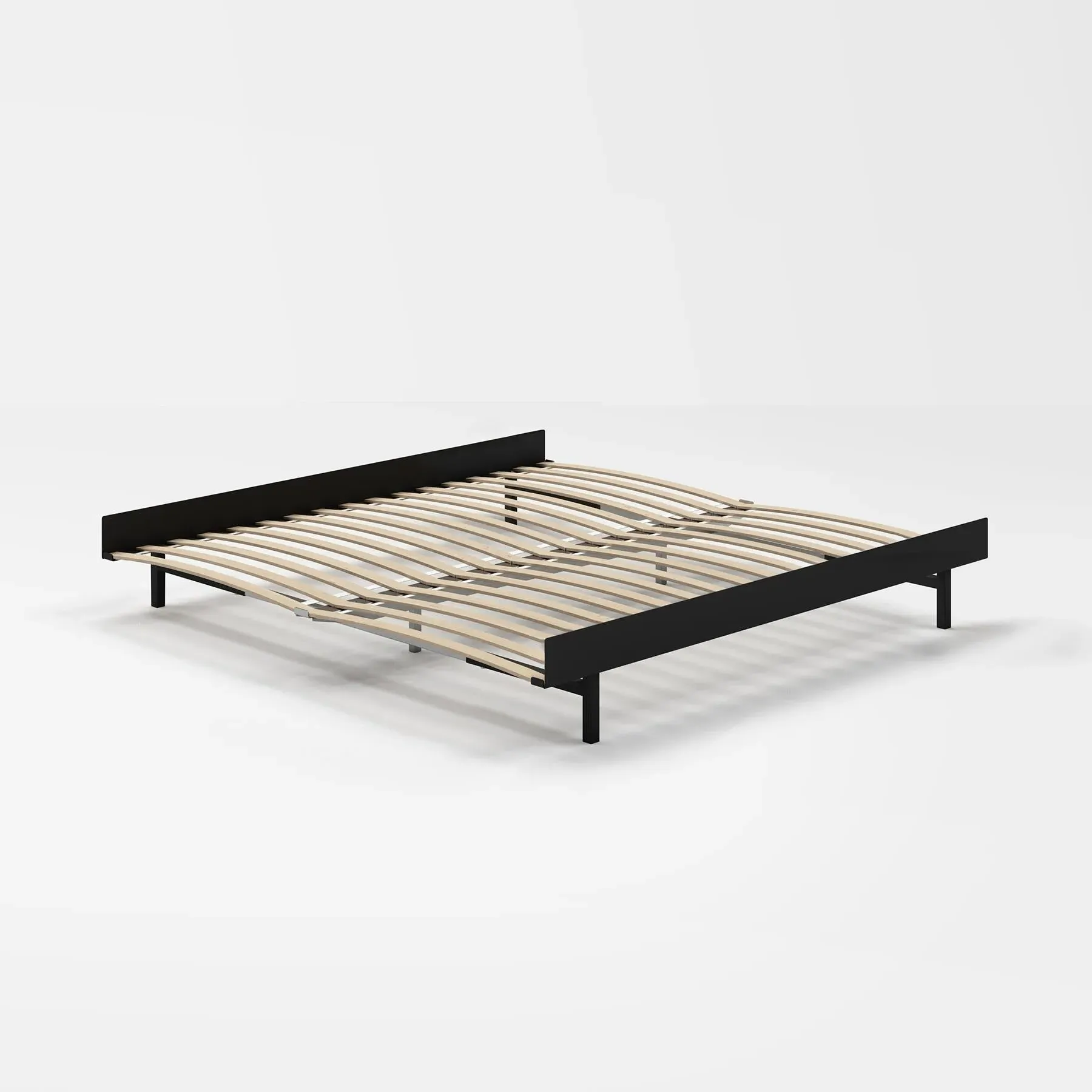 Super King Bed Frame - Black, Steel