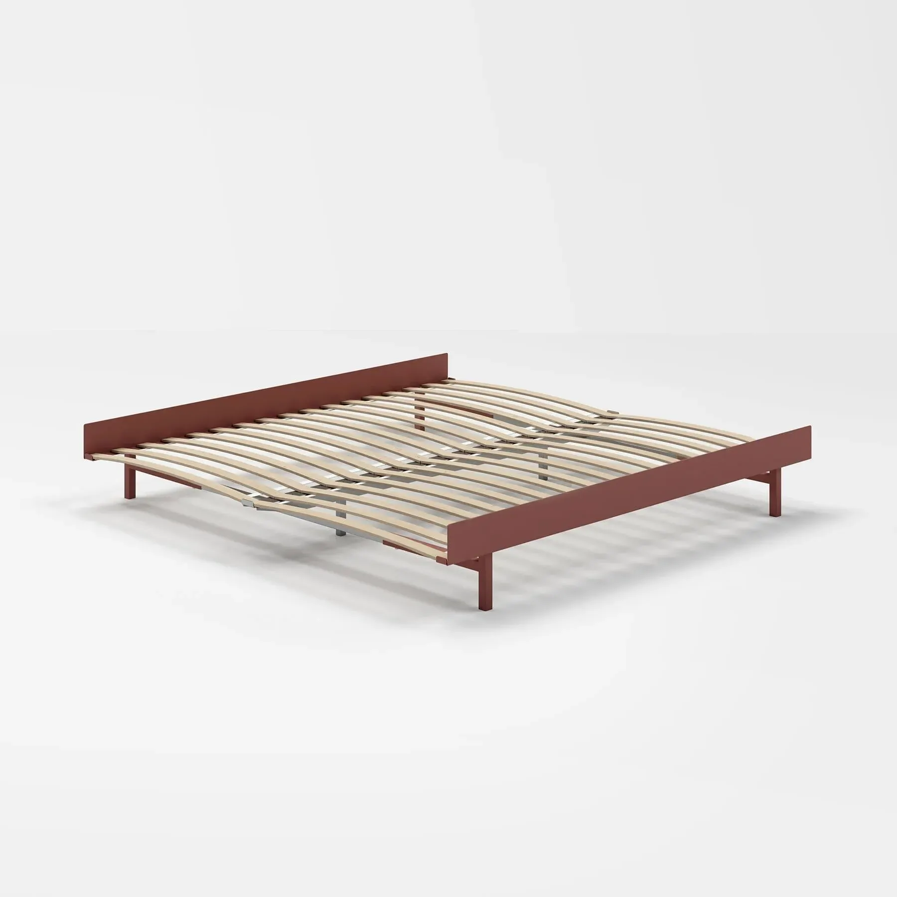 Super King Bed Frame - Dusty Rose, Steel