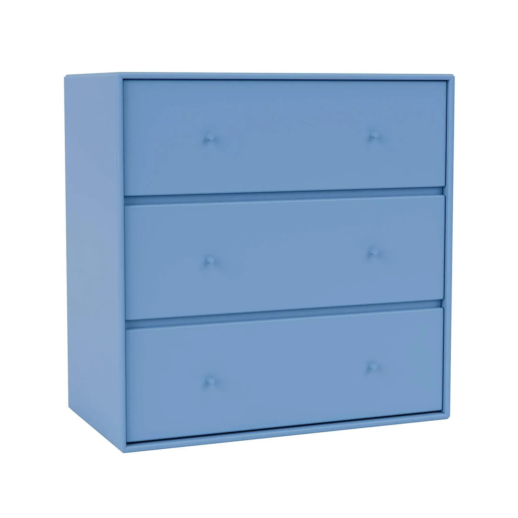3-Drawer Dresser Wall Mounted - Azure image