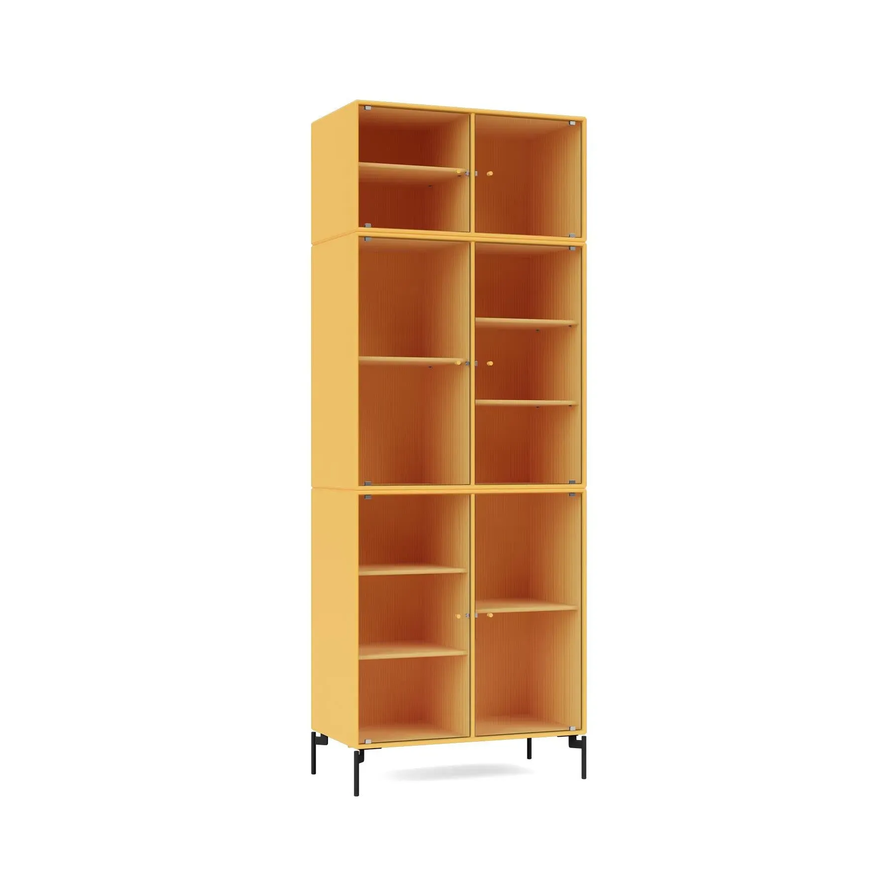 6-Door Storage Cabinet with Shelving - Acacia image