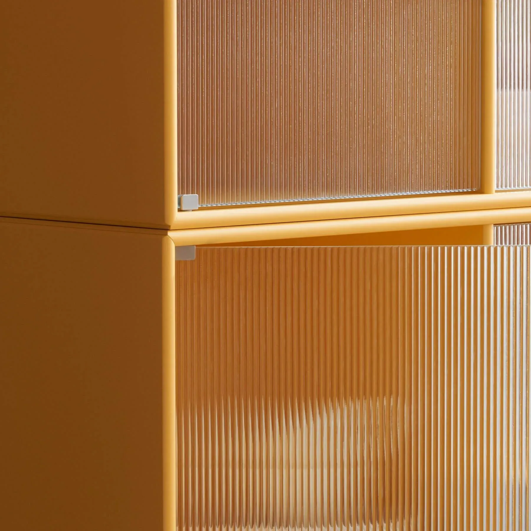 6-Door Storage Cabinet with Shelving - Beetroot