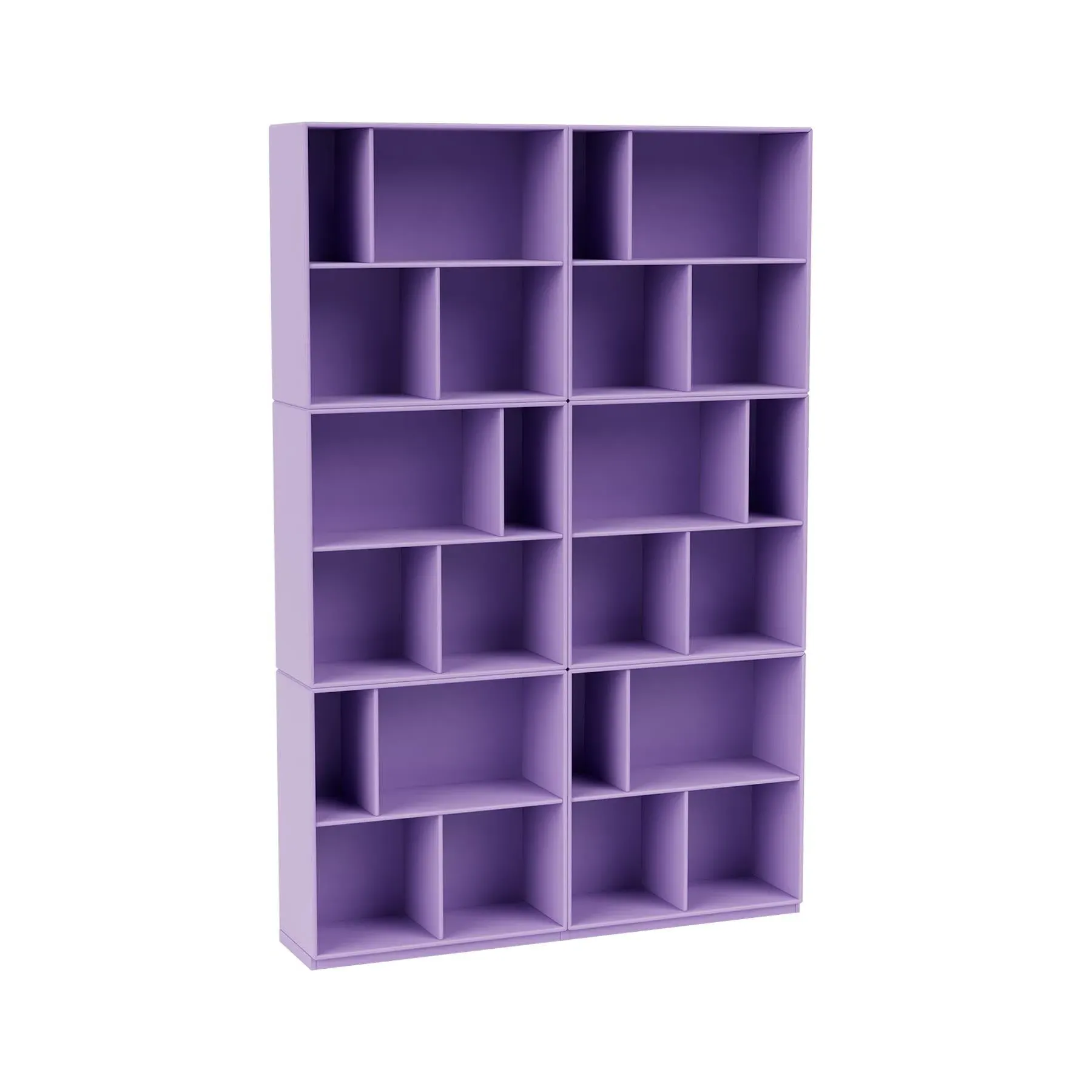 6-Module Bookshelf with Storage - Iris