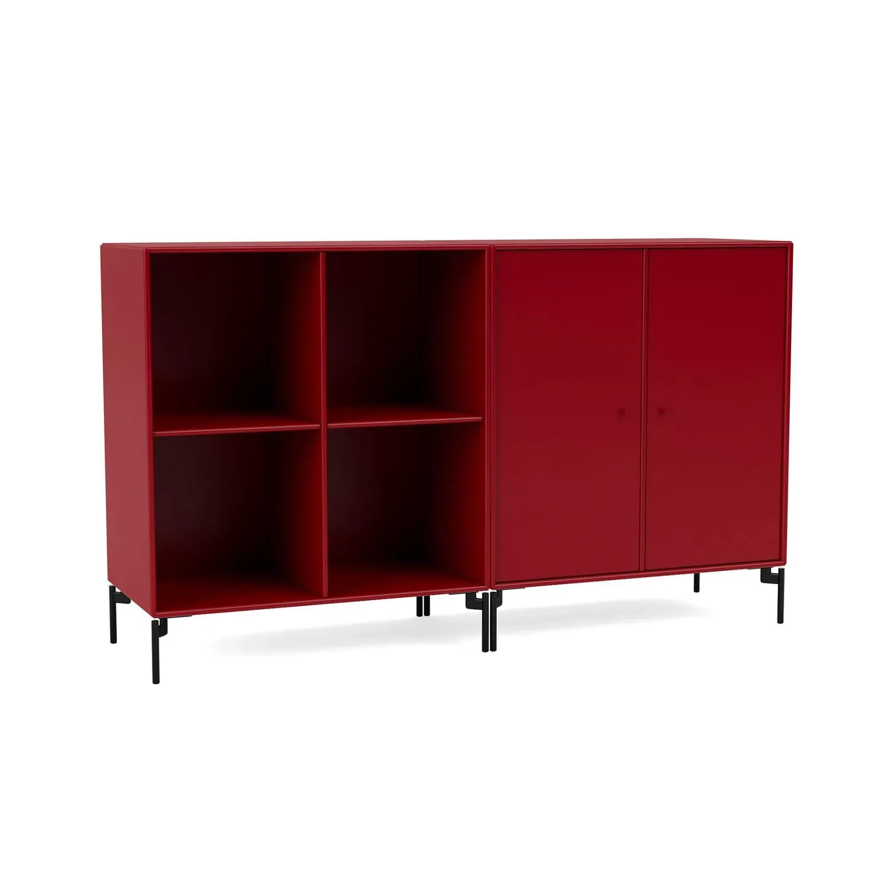 Classic Sideboard with Storage - Beetroot