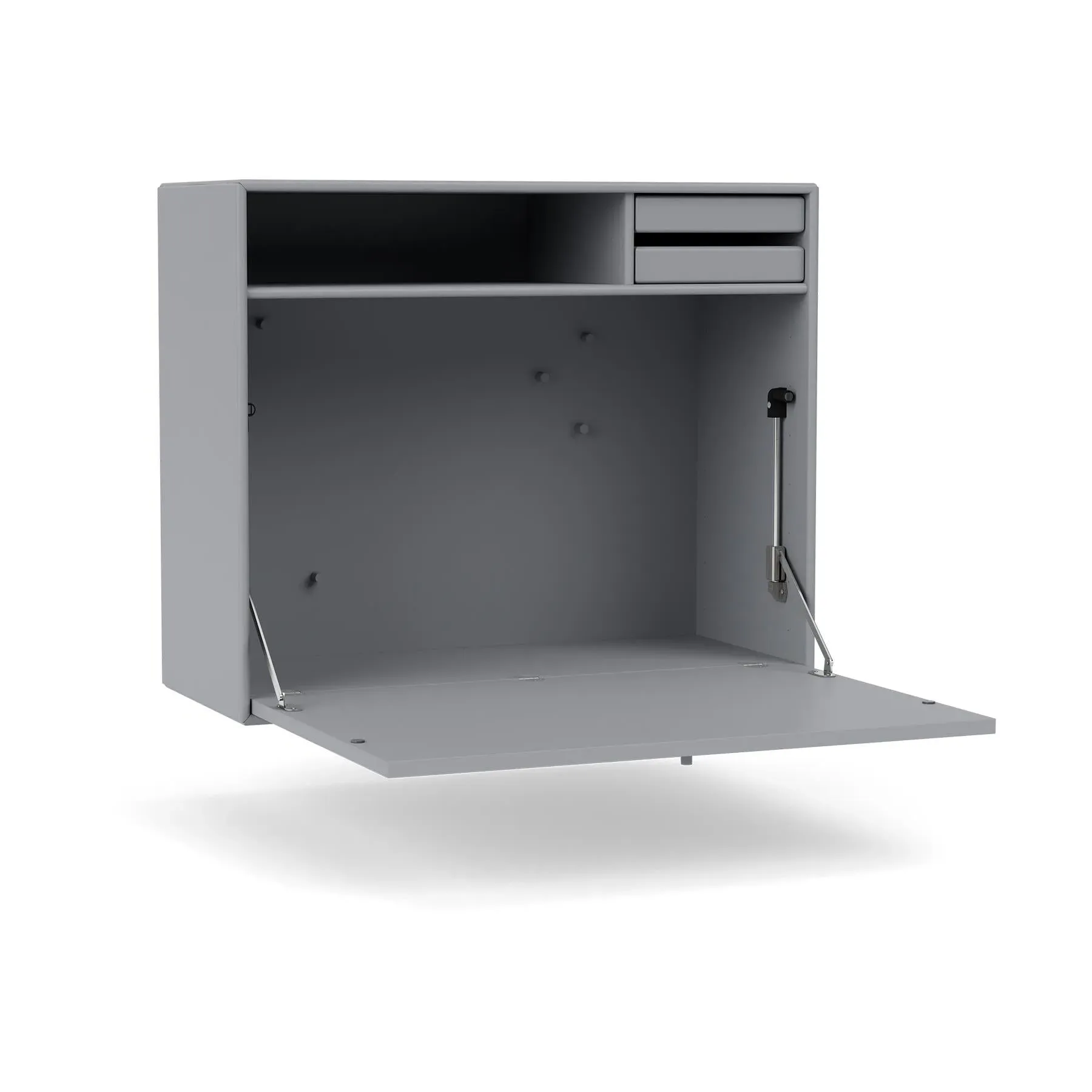 Compact Secretary Desk with Storage - Graphic