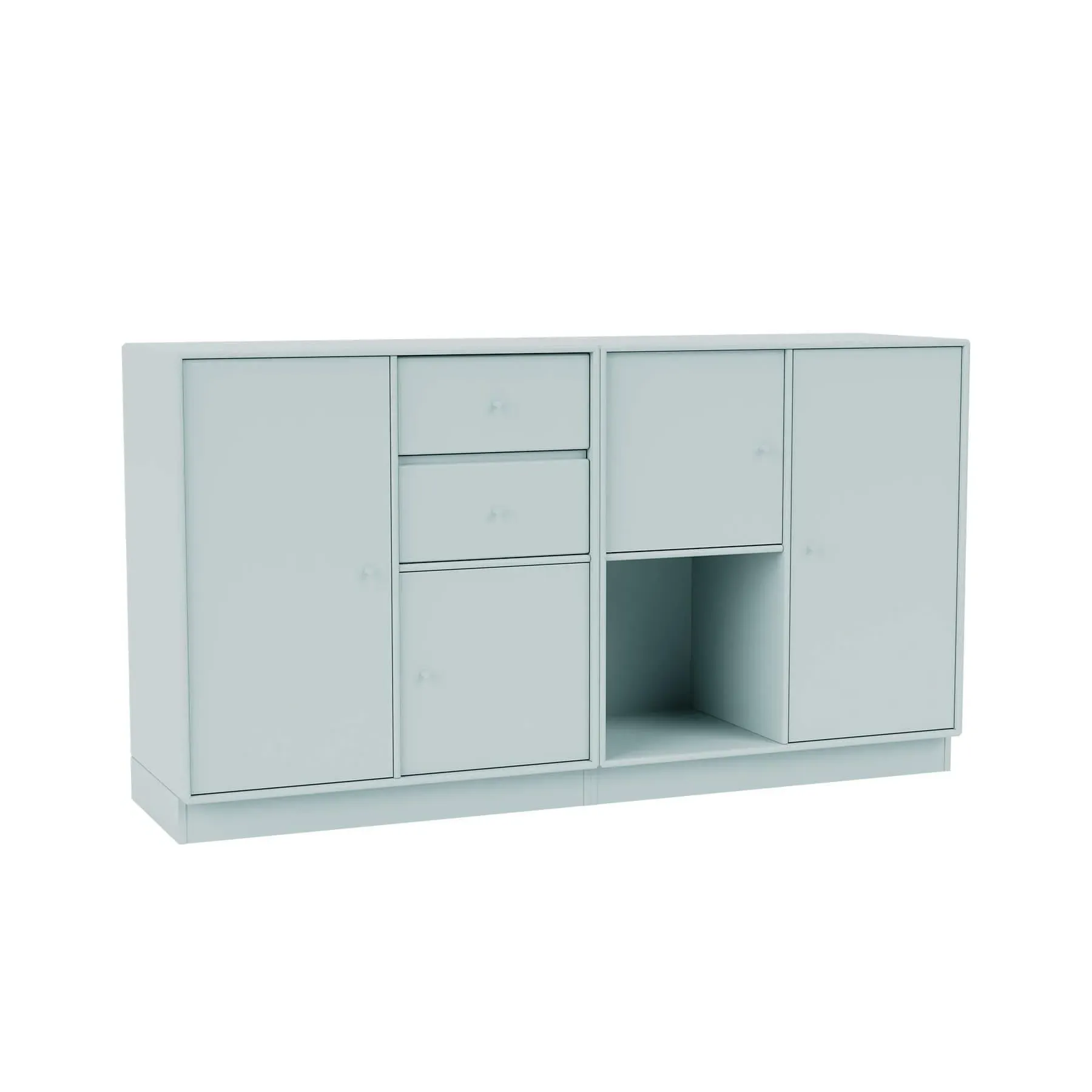 Couple Sideboard with Plinth - Flint